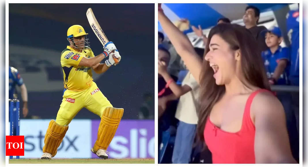 Wamiqa Gabbi Supports MS Dhoni In The CSK Vs MI Match Says Dhoni Sab