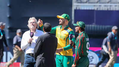 T20 World Cup: South Africa opt to bat against Bangladesh