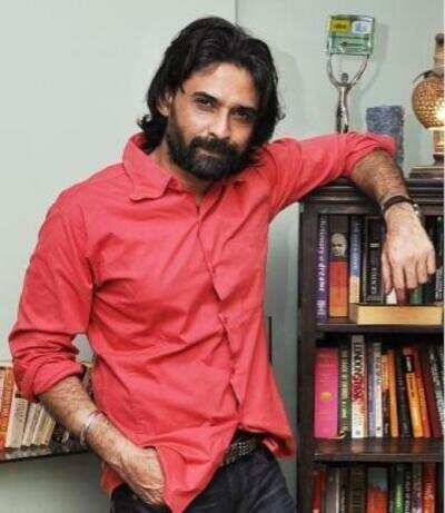 Mukul Dev's study room is his haven