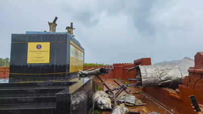 Shivaji statue collapse: Sculptor says he surrendered due to ‘dirty politics’