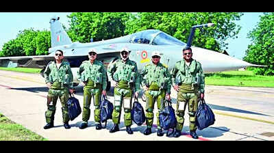 IAF, Army & Navy vice-chiefs fly in Tejas planes in joint drill