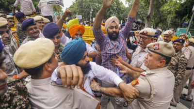 'Used foreign land to defame …': Sikh groups protest outside Sonia Gandhi's residence against Rahul's remarks in US, demand apology