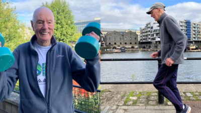 Workout routine of 92 year old which can put the young and adults to shame