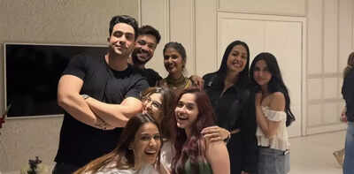 Ankita Lokhande and Vicky Jain throw a party as Laughter Chefs’ wraps up; Nia Sharma, Krushna Abhishek and others join