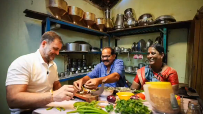 'Together we made ... ': Rahul Gandhi’s heartfelt cooking session with Dalit man, his family; watch video