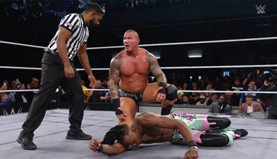 “He’s bouncy”: 14-time WWE World Champion Randy Orton has high praise for NXT star after their match