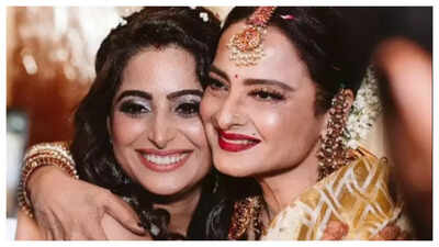 Ghum actress Aishwarya Sharma’s birthday wish for Rekha wins hearts as she addresses her as ‘Rekha Maa’; take a look