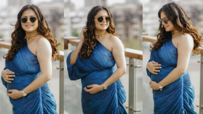 Mom-to-be Drashti Dhami wishes to skip the last month of pregnancy in a hilarious video, says 'Can we skip the 9th month'