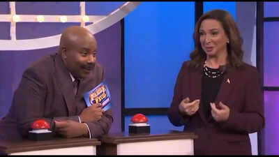 Watch: SNL mocks Kamala Harris for saying she grew up in a middle-class family