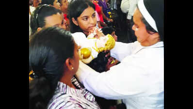 At ‘Fama’, all faiths seek blessings of Infant Jesus