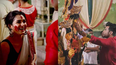 Are Ranojoy Bishu and Shyamoupti Mudly dating? The duo’s Durga Puja snaps spark romance rumours