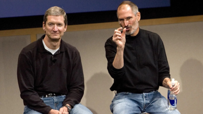 What are the leadership lessons Tim Cook learned from Steve Jobs?