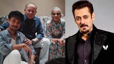 Salim Khan said THIS to son-in-law Aayush Sharma on his birthday; the 'Antim' actor reveals as drops PIC from the party; Salman Khan misses it amidst death threats