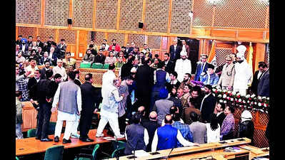 J&K assembly passes resolution seeking restoration of special status