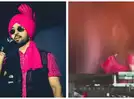 Fans call Diljit’s Ahmedabad stage fall a good omen