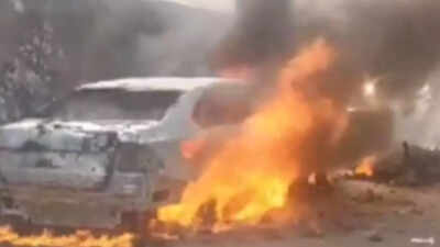 'Tear gas lobbed, stones pelted, car set ablaze': Clashes erupt in UP's Sambhal over mosque survey