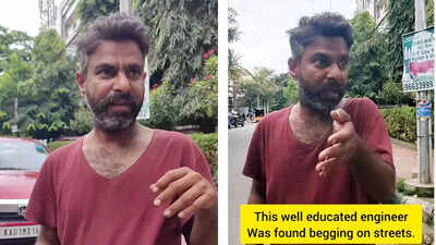 Once a tech engineer in Frankfurt, now found begging on the streets; the tragic fall of Bengaluru techie