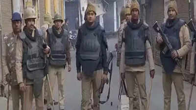 Sambhal under tight security for 3rd consecutive day, internet services remain suspended