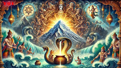 The deeper meaning of Samudra Manthana: Symbolism and spiritual lessons from the churning of the ocean of milk
