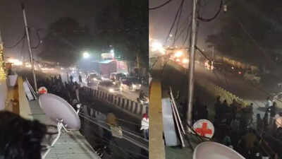 Watch: Students gatecrash wedding in Lucknow; crude bombs and stones hurled after hosts object