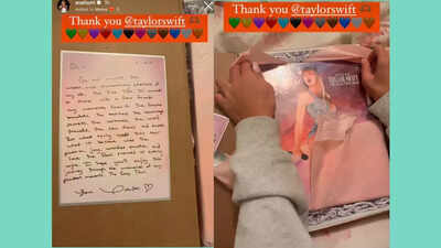 Taylor Swift’s 1-page letter to a special fan becomes an online sensation