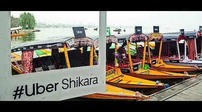 Uber Shikara’s now on call in Srinagar