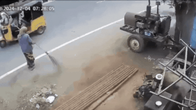 Watch: Scary visuals show moment when 5.3-magnitude earthquake hit Telangana's Mulugu