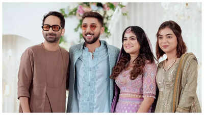 Nazriya Nazim’s brother Naveen gets engaged to fashion stylist Fiza Sajeel; see pics