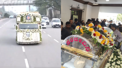 Final rites of SM Krishna to be held with full state honours at his ancestral village in Karnataka’s Mandya district today