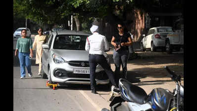 UT traffic cops struggle with over 7.5 lakh unpaid challans of 2024