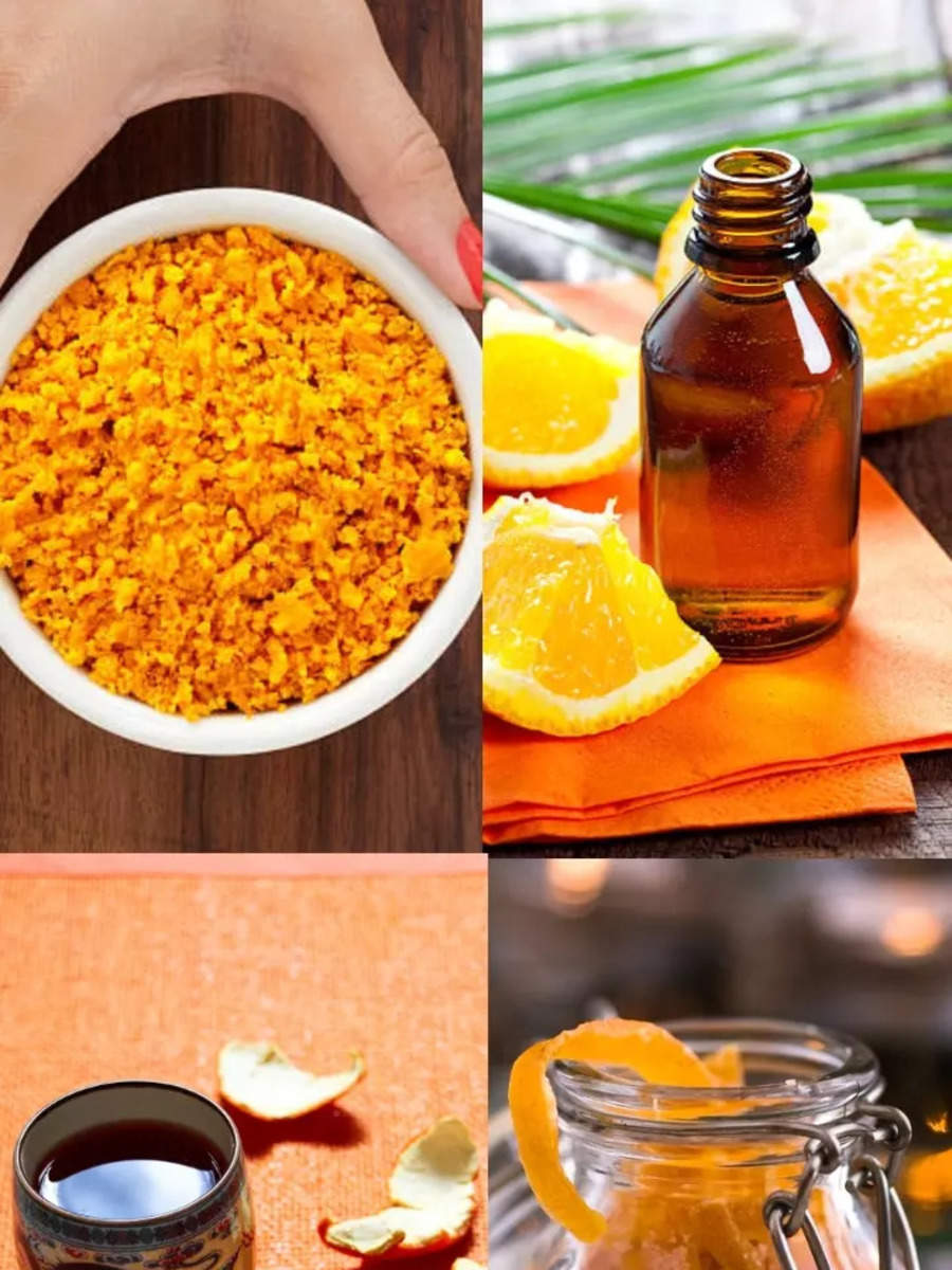 Amazing Ways To Use Orange Peels Times Of India