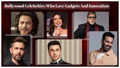 Shah Rukh Khan to Amitabh Bachchan: Bollywood celebrities who love gadgets and innovation