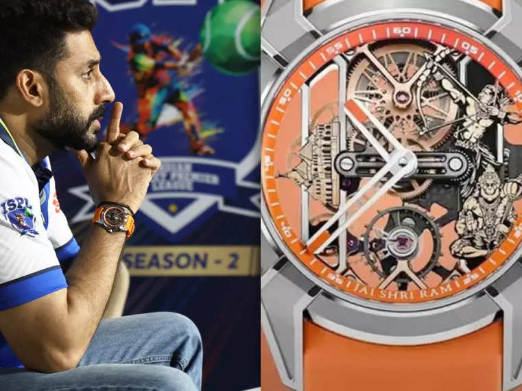 Guess the price of Abhishek Bachchan's Epic X Ram Janmabhoomi watch