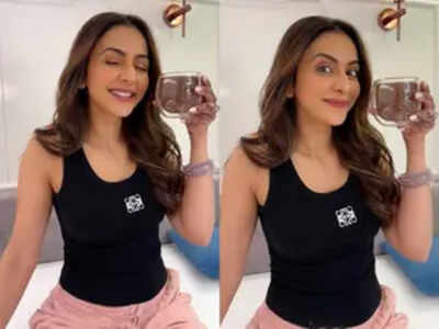 Rakul Preet ditches calories to celebrate 'Hot Chocolate Day'
