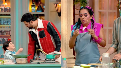 Laughter Chefs 2: Krushna Abhishek's reaction to Kashmera Shah burning her tongue leaves Abdu Rozik and the audience in splits; former says 'Now she won't say anything'
