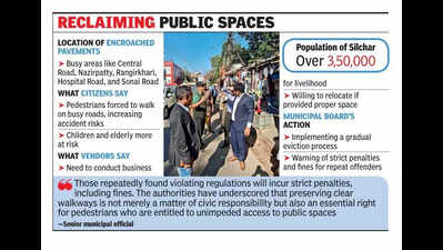 Drive to free pavements, ensure pedestrian safety