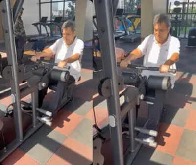Subhash Ghai returns to gym with 'double energy' post hospitalisation