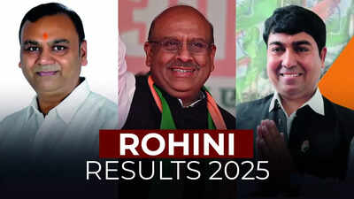 Rohini election results 2025: BJP's Vijender Gupta defeats AAP's Pradeep Mittal