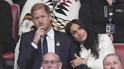 Meghan’s two-word message to Prince Harry as he breaks down at Invictus games
