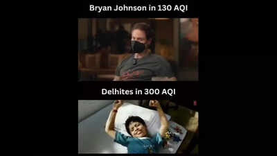 Bryan Johnson calls out India’s AQI crisis with ‘Taare Zameen Par’ meme, says ‘clean air will do more than curing cancer’