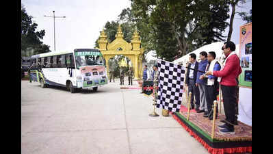 Arunachal Pradesh deputy CM Chowna Mein flags off national integration tour