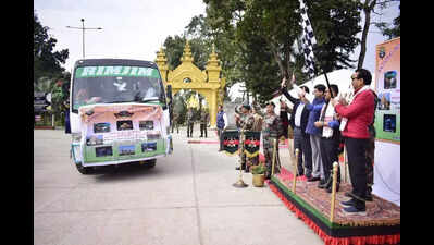 Arunachal Pradesh deputy CM Chowna Mein flags off national integration tour