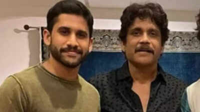 Nagarjuna Akkineni says he finally saw a smile on his son Naga Chaitanya's face at 'Thandel' success meet: 'He reminded me of my father...'