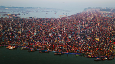 Maha Kumbh 2025: Record footfall as over 1.8 crore devotees take holy dips on Maghi Purnima
