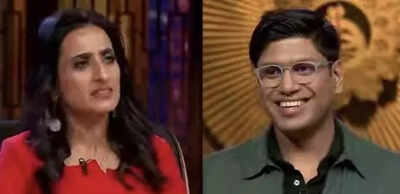 Shark Tank India 4: Vineeta Singh clashes with Peyush Bansal after he withdraws his offer over delayed decision by the pitchers; calls him, “Too pushy”