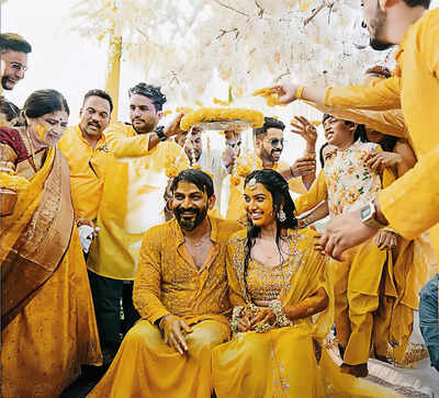 Dhananjaya & Dhanyata wedding: A mix of tradition & loads of fun