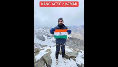 Scaling dreams: Hyderabad techie carries late father’s legacy to world’s highest peaks