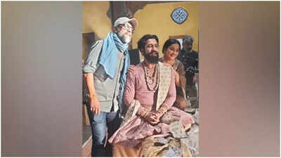 Divya Dutta drops BTS photos with Vicky Kaushal and Laxman Utekar from 'Chhaava' sets
