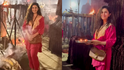 Nimrat Kaur embraces the spiritual essence of Mahakumbh 2025 - PICS inside