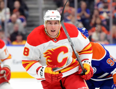 Canadian ice hockey defenseman Tyson Barrie is available for other NHL teams as the Calgary Flames waived him